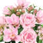 Arrangement boule de neige artificielle orchidée rose-134995746