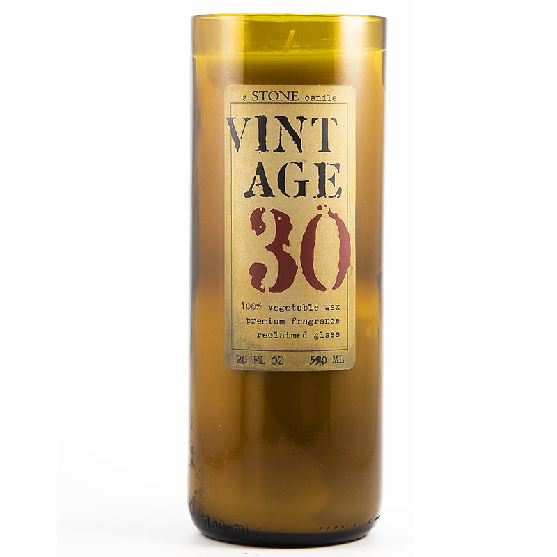 Bougie rétro 20 oz