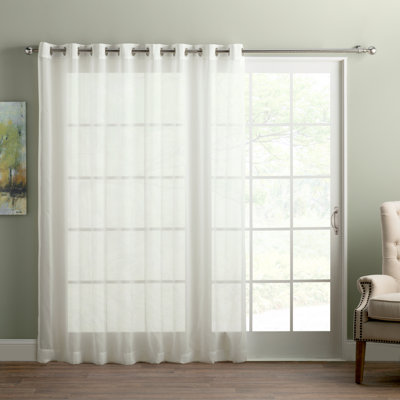 Polyester Sheer Grommet Curtain Panel