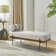 Michalak 48'' W  Industrial Bench with Pillow and Solid Wood Frame