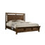 Ensemble de chambre à coucher à panneau brun Keslie-1727141929-1727141928