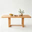 Extendable Wood Dining Table with Removable Leaf-1338354018