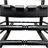 BALCONY PORCH ADULT ROCKING CHAIR-BLACK