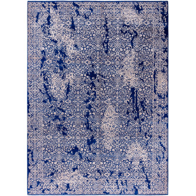 Overdyed One-of-a-Kind 9' 0" X 12' 4" Hand Knotted Area Rug