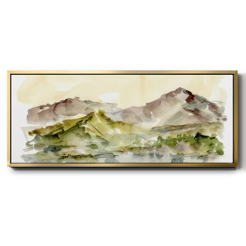 Plum Ridge II - toile encadrée