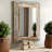 Latroyia Wood Rectangle Wall Mirror