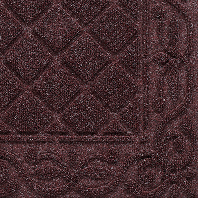 Tapis d'extérieur WaterHog Tristan 23 po x 35 po Indoour, H 0,37 po x l 35 po x P 23 po, Bordeaux