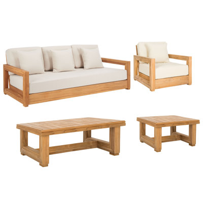 Andu 4 Piece Outdoor Conversation Set