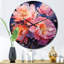 Daleigh - Horloge murale florale-658455646