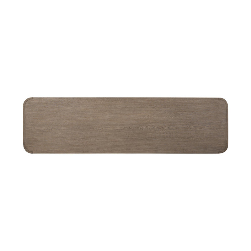 Primrose 10 Drawer Dresser-Natural Flat Oak Veneer