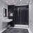 Madam Series 60" W x 76" H Single Sliding Frameless Shower Door-20625451