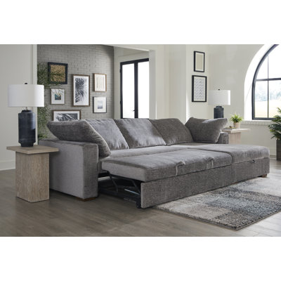 Drift Sectional Sleeper Facing Chaise