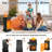 Smart Ptc Ceramic Space Heater With Motion Sensor And Built-in Humidifier, Portable Electric Heater With Etl Safety Protection