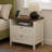 Farmhouse Nightstand With 2 Drawers And Charging Station-1124855419-1124855422