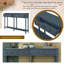 Console rustique avec deux tiroirs spacieux et une tablette inférieure pour un décor de salon et de vestibule élégant-2090121240-2090121247-2090121447