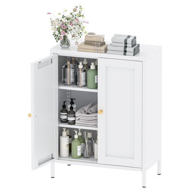 Cayli Metal Accent Cabinet by Lark Manor