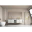 48 po H 72 po W - Miroir de salle de bain - Cadre en métal, reflet transparent, revêtement rouille, aluminium doré, finition