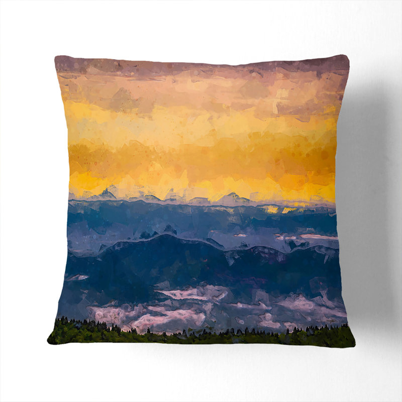 Square Throw Cushion, 40cm H x 40cm W x 15cm D