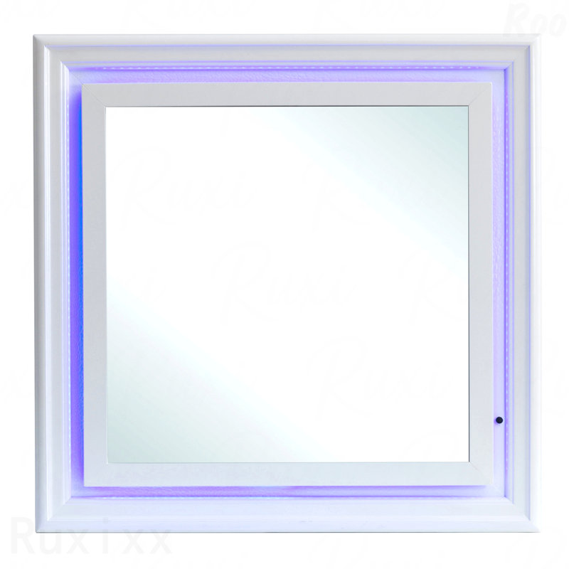 Miroir d'appoint Basic Basic - Décoration intérieure, Blanc