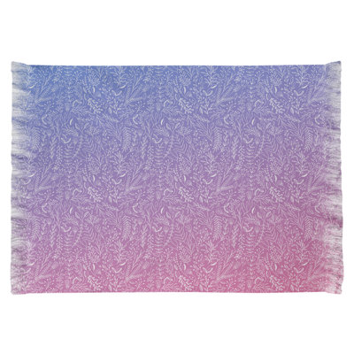 Tapis mauve/rose dégradé ditsy floral Mcguigan