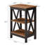 Vallette Steel Piece Bedroom Set-814832047-814832036