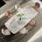 Marble rectangular dining table-890833869
