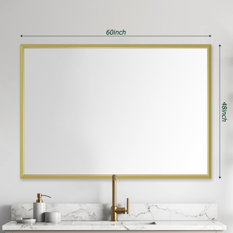 Miroir mural, 48 po x 60 po
