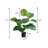 Primrue 31.5 in Pothos Faux Tree Devil's Ivy Scindapsus Aureus In Black Pot-1798766426