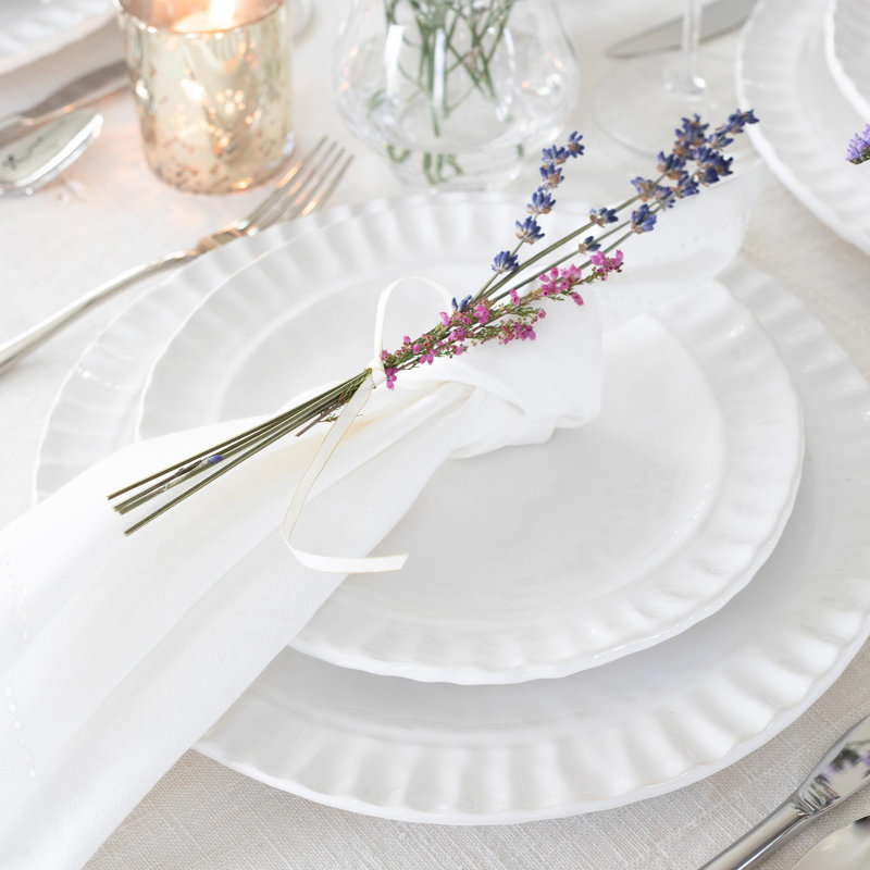 Pietra Serena Handmade Stoneware Dinner Plate
