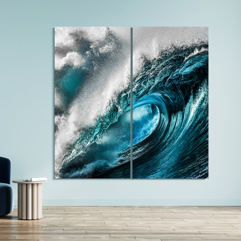 " Sapphire Sea " 2 - Pieces