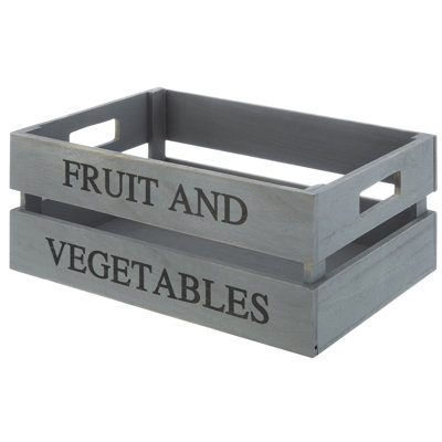 Solid Wood Storage Bin