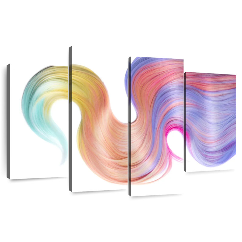 Shuttleworth Rainbow Hair, 48" H x 75" W