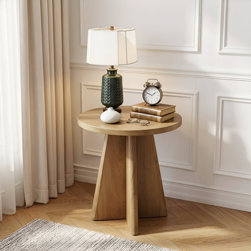 Pedestal Side Table Set, 1