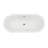 Dualita 66.75'' x 31.6'' Soaking Acrylic Bathtub