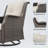 Nieo 2-Piece Swivel Patio Chairs with Cushions-93645485