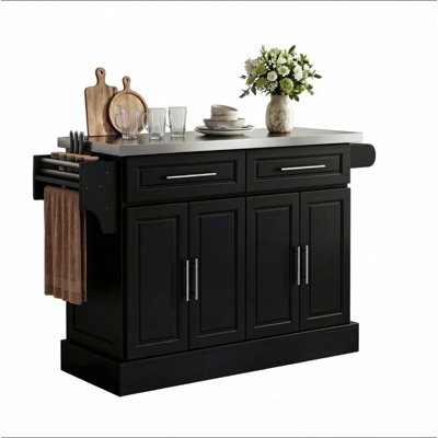 Portable Island Table,Kitchen Island Cart,Modern Kitchen Cart