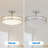 14 Inch Dimmable LED Semi Flush Mount Ceiling Light, Brushed Nickel 4000K Energy Efficient Ceiling Lamp, Modern Indoor Lighting Fixture for Bedroom Hallway Entryway, with cETL Listed-55048198