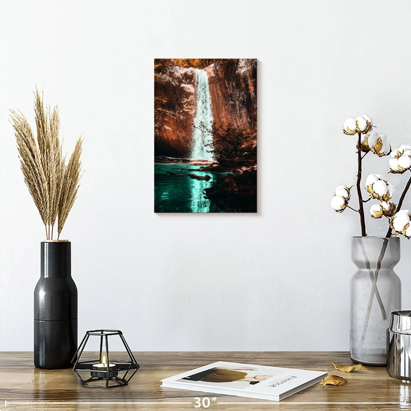 Kerrick Fiery Waterfall, H 12 po x l 8 po