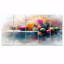 Bougie de Noël rose et orange Glow II - ensemble d'art mural de Noël-1690491314