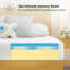 Matelas en mousse viscoélastique gélifiée 8 "- Sleep by Wayfair ™-1689291425