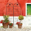 Ensemble de 2 treillis de jardin en métal antirouille de 19,7 po pour plantes grimpantes support de fleurs extérieur noir-788177296