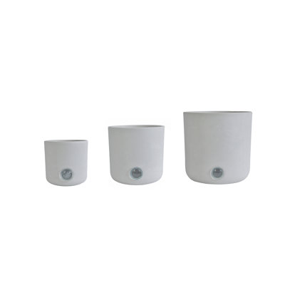 6 / 8/ 10 inch Set of 3 Self Watering Plant Pots for Indoor Plants