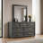 Liora Upholstered Platform Bedroom Set with LED Headboard, Footboard Storage, and Case Pieces-123491258-123491257-123491255