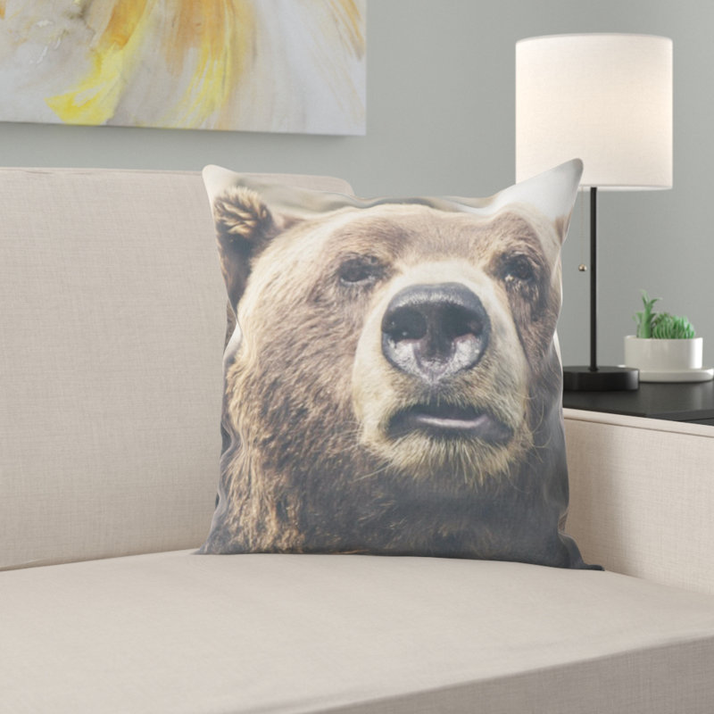 Microsuede Throw Pillow
