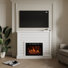 Talor TV Stand Fireplace for TVs up to 55" Fireplace