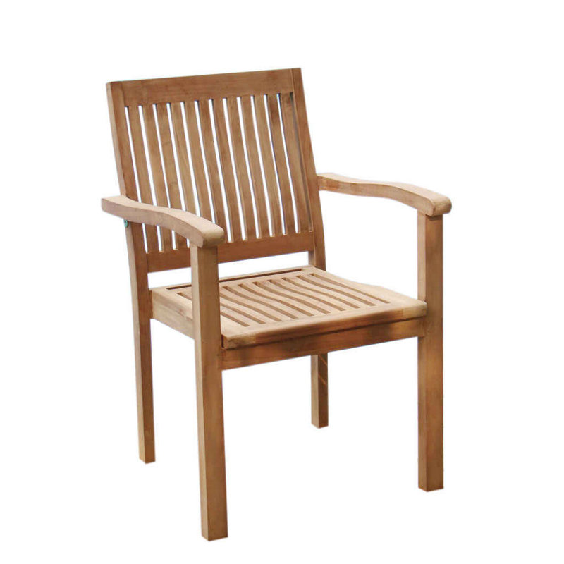 Leveb Outdoor 7 - Piece Teak Dining Set, 5, 52" L x 52" W x 30.5" H