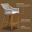 Outdoor Bar Stools Set with Advanced Features for Ultimate Comfort and Durability