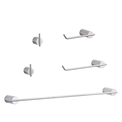 5 - Piece Bathroom Hardware Set