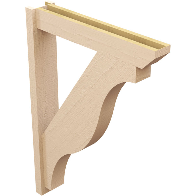 Bois de cèdre brut Funston Slat, H 44 po x l 6 po x P 32 po