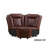 Seraphina Brown  Vegan Leather Sectioanal Living Room Sofa Set With Cup-Holders ,Wireless Charging And LED Lights
